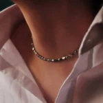 گردنبند حدید مربع