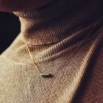 گردنبند یشم استوانه نقره