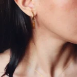 گوشواره چشم ببر استوانه
