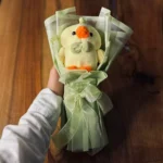 خرید اینترنتی بوکت عروسک جوجه اردک مخملی برای کادو